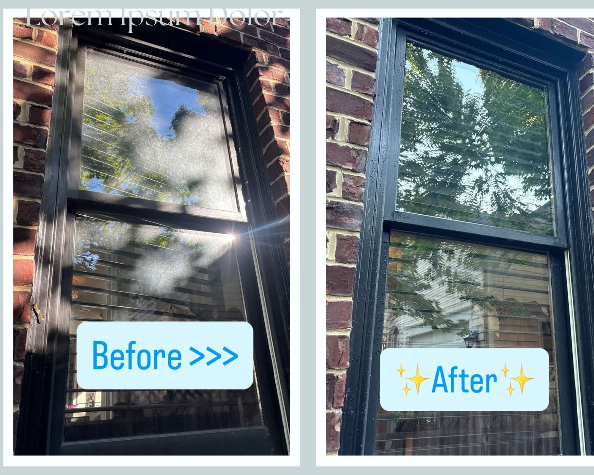 RiseClear professional window cleaning service in Winnipeg